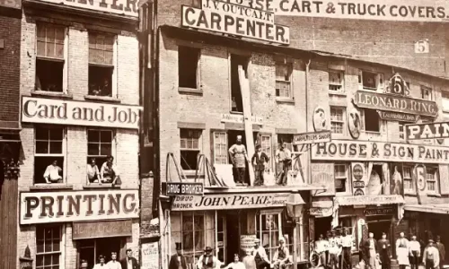 history of franchise business model